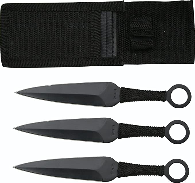 PERFECT POINT RC-086-3 THROWING KNIFE SET 6.5" OVERALL KNIFE