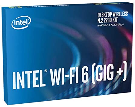 Wi-Fi 6 (Gig ) Desktop Kit, AX200, 2230, 2x2 AX BT, vPro®