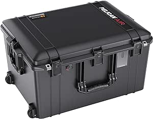 Pelican Air 1637 Case No Foam - Black