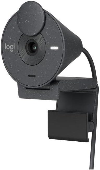 Logitech BRIO Webcam - 2 Megapixel - 30 fps - Graphite - USB Type C - Retail