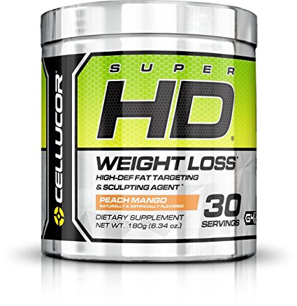 Cellucor Super HD Dietary Supplement, Peach Mango, 180 Gram