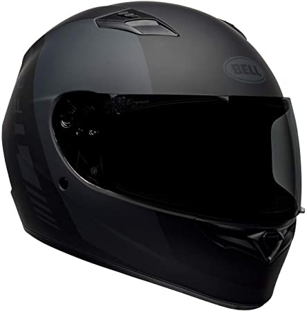 BELL Qualifier Helmet (Turnpike Matte Black/Gray - Large)