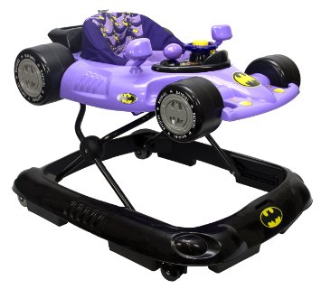 WB KidsEmbrace Baby Batgirl Activity Walker, Car with Music and Lights