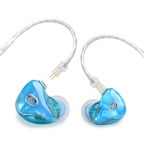 BASN Tempos Pro V Musicians’in-Ear Monitors with Detachable Cables, Universal-Fit and Noise-Isolating