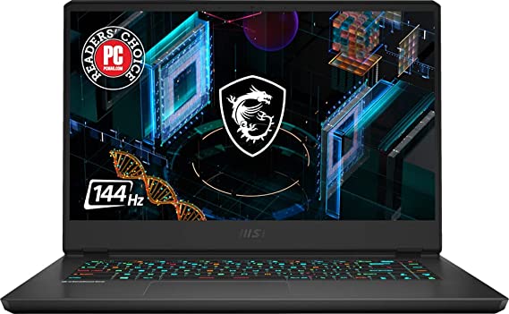 MSI GP66 Gaming Laptop: 15.6" 144Hz FHD 1080p Display, Intel Core i7-11800H, NVIDIA GeForce RTX 3070, 16GB, 512GB SSD, Win10, Black (11UG-050)