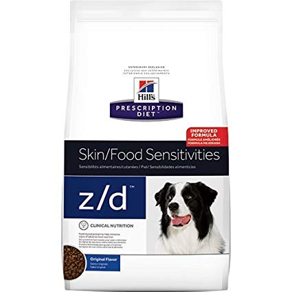 Hill's Prescription Diet z/d Original Skin Food Sensitivities Dry Dog Food 25 lb