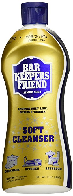 Bar Keeper's Friend Soft Cleanser 13 oz Bottle (Set of 4)