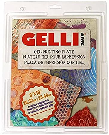 Gelli Arts GL8X10 8"x10" Plate, Multicolour