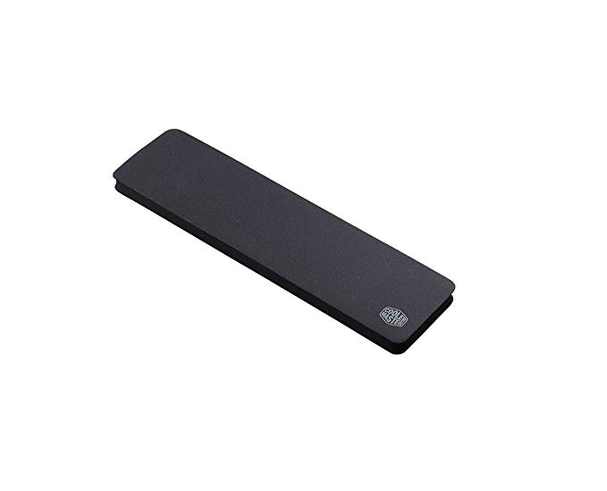 Cooler Master MasterAccessory - Wristrest S Wrist Rest 'Soft, Comfortable Foam, Anti-Slip Rubberized Base, Easy to Clean' SGA-KR01-KSRG1