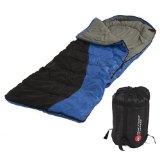 Best Choice Products Single Sleeping Bag 23f-5c 2 Camping Hiking 84x 55 W Carrying Case New