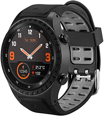 acme SW302 Smart Watch|Fitness Tracker|Touch Screen,GPS|Smartwatch IP65 Waterproof|Fitness Watch with Heart Rate Monitor, Pedometer, Step Counter, Sleep Monitor, Stopwatch|For iPhone, Android