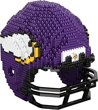 FOCO NFL 3D BRXLZ Puzzle Replica Helmet Set