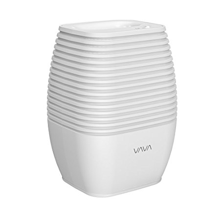 Dehumidifier, VAVA 300ML Compact and Portable Mini Air Dehumidifier with Noiseless Operation and Double Power Option for Damp, Mould, Moisture in Home, Kitchen, Bedroom, Caravan, Office, Garage, Bathroom, Basement