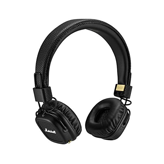 Marshall Major II 4091378 Bluetooth On-Ear Headphones (Black)