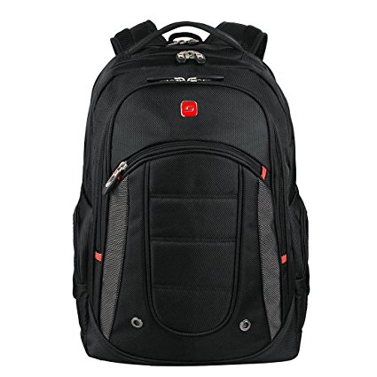 Winkee 9360 Laptop Backpack Rucksack for 15.6 inch Laptop, Business Backpack Black