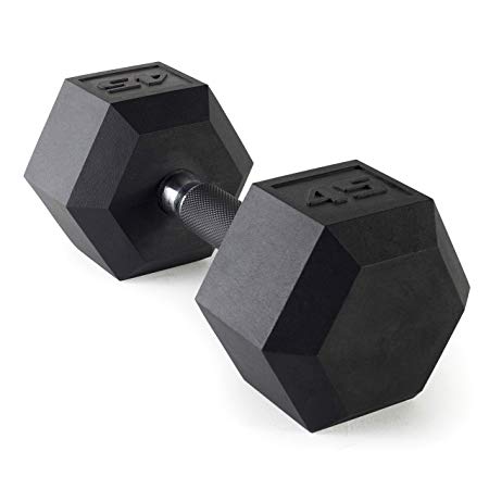 CAP Barbell Coated Dumbbell Weights with Padded Grip