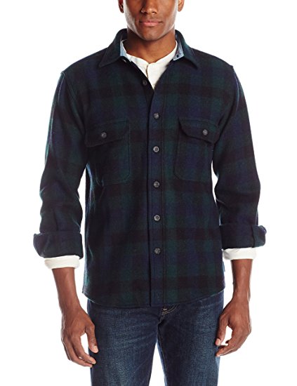 Woolrich Men's Wool-Blend Buffalo-Plaid Shirt