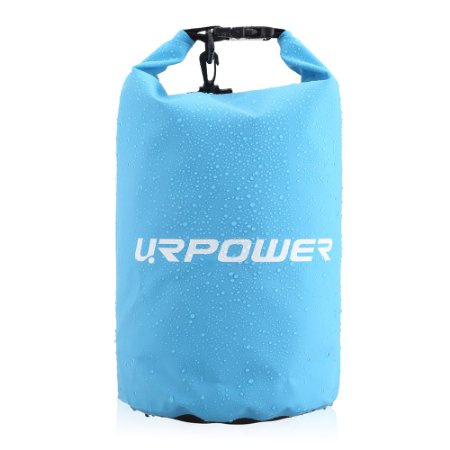 Dry Bag,URPOWER Waterproof Bag for Outdoor Activities - for Boating, Kayaking, Hiking, Rafting, Snowboarding, Camping, Fishing - Dry Compression Sack with Roll Top Closure System and Shoulder Strap