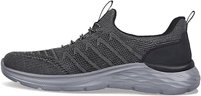 Skechers Mens Garner Crispin Bungee Lace Slip on