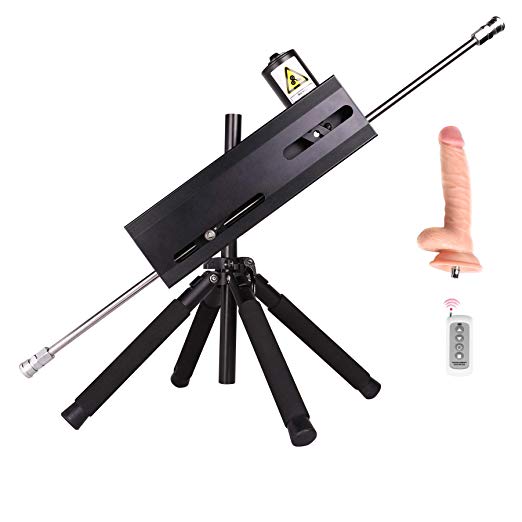 Y-NOT Sex Machine Gun Sex Toys, Duo Penetration F Machine Device Male Female Masturbator, Automatic Love Machine with Silicone Dildo for Men and Women, Penetration for Two Users, Adjustable, Quiet,A18