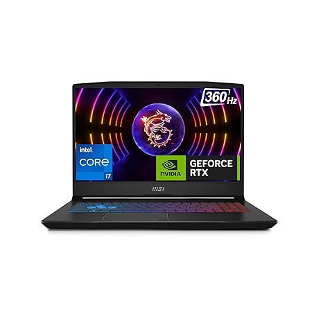 MSI Pulse 15, Intel 13th Gen. i7-13700H, 40CM FHD 360Hz Gaming Laptop (16GB/1TB NVMe SSD/Windows 11 Home/Nvidia GeForce RTX4060, 8GB GDDR6/Titanium Gray/2.3Kg), B13VFK-293IN