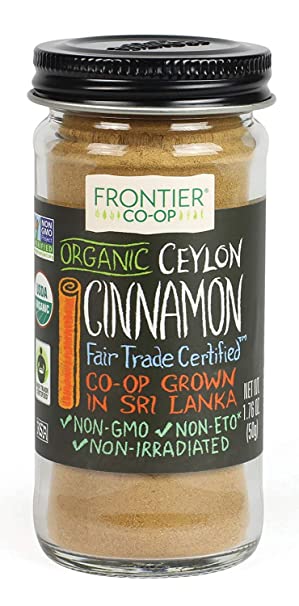 Frontier CO-OP Ceylon Cinnamon, 1.76 oz (3 Pack)