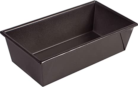 WINCO HLF-150 Non-Stick Loaf Pan, 1-1/2 Pound, Aluminized Steel,Black