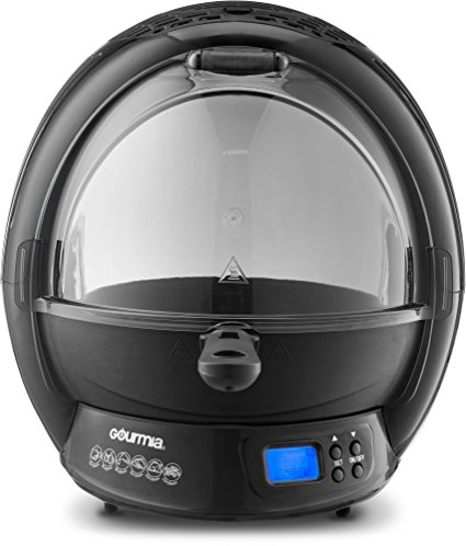 Gourmia GMF2600 - 9 In 1 Air Fryer & Multicooker, Halogen Powered Vertical Rotisserie Oven Stir Fry & Grill, LED Display, Multiple Cooking Functions, Includes Bonus Accessories & Free Recipe Book