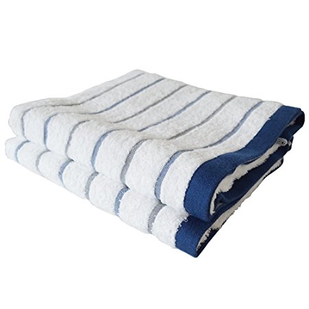 CYBERL / Oruta Japanese Bath Towel Set Of 2 Navy
