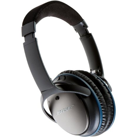 Bose QuietComfort 25 Acoustic Noise Cancelling Headphones for Apple devices - Black