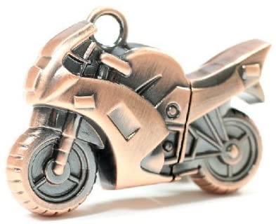 WooTeck 16GB Strong Metal Motorcycle USB Flash Drive Memory Stick