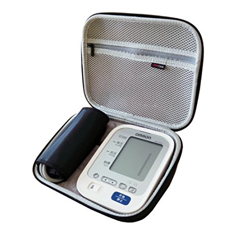 Comecase Portable Waterproof Carrying Case for Omron 10 Series Wireless Upper Arm Blood Pressure Monitor for Daily Use & Travel