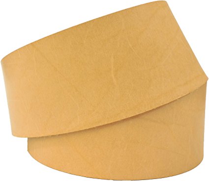 #2 Vegetable Tan Import Cowhide Leather Strip 8/9 oz (3"x50")