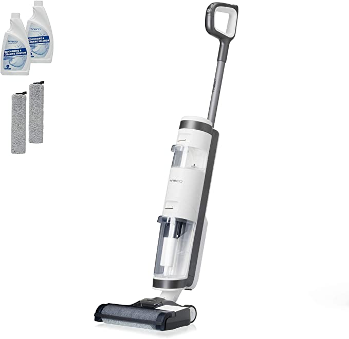 Tineco iFloor 3 Complete Wet Dry Vacuum, Floor Washer, White/Grey