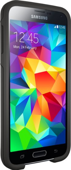 Otterbox SYMMETRY SERIES for Samsung Galaxy S5 - Retail Packaging - BLACK
