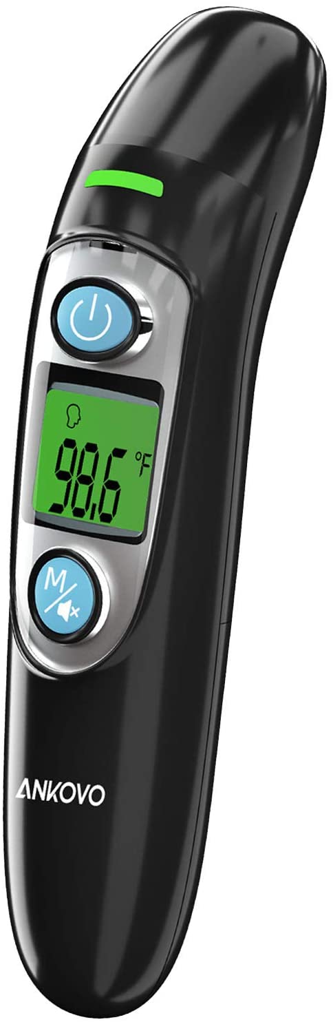 ANKOVO Ear and Forehead Thermometer