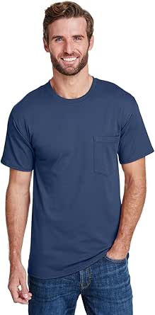 Hanes - Workwear Short Sleeve Pocket T-Shirt - W110