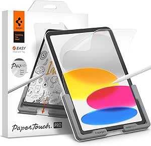 Spigen PaperTouch Screen Protector [PaperTouch Pro] Designed for iPad 10th Generation 10.9 inch (2022) [Case-Friendly]