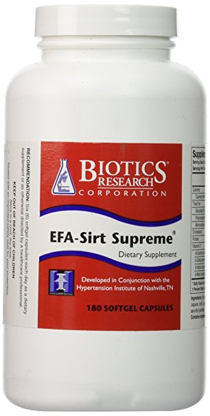 Biotics Research - EFA-Sirt Supreme 180 Caps