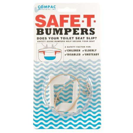 Compac Safe-T-Bumpers Toilet Seat Stabilizers