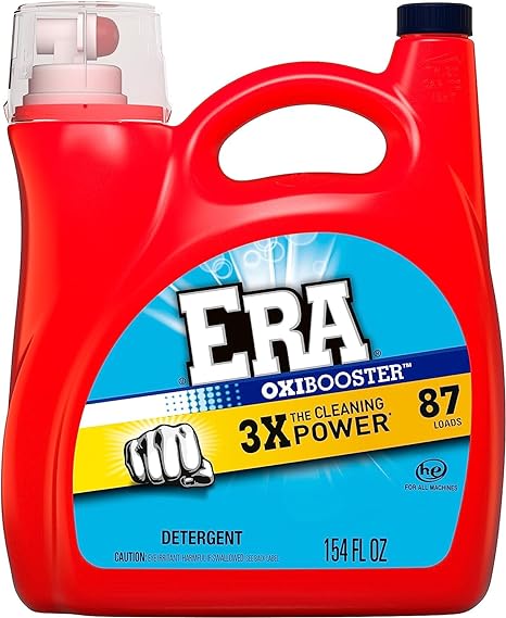 Era Oxibooster Liquid Laundry Detergent 87 Loads 154 fl oz