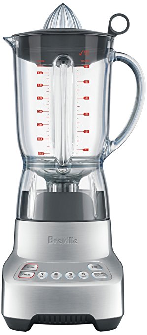 Breville BBL405BAL Hemisphere Twist Blender, Silver