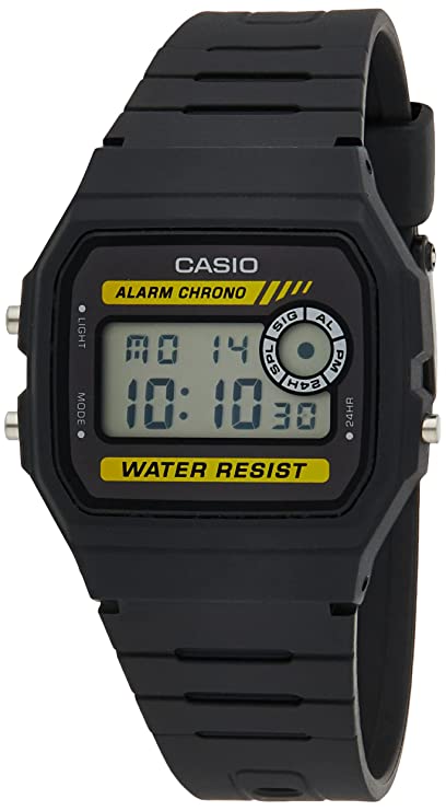 Casio Youth Digital Grey Dial Women's Watch-F-94WA-9DG