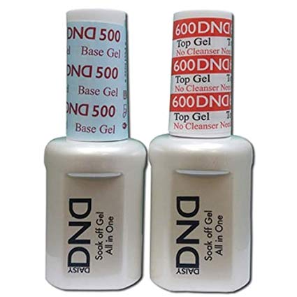 DND BASE GEL AND TOP GEL (DND 500/600 BASE AND TOP GEL SET)
