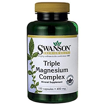 Swanson Triple Magnesium Complex 400 mg 100 Caps