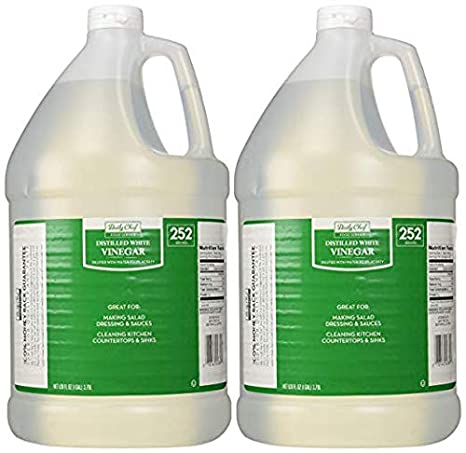 Daily Chef Distilled White Vinegar 2/1 gallon jugs (2 Pack) (4 PACK)