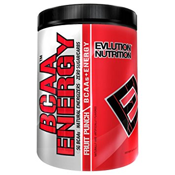 Evlution Nutrition BCAA Energy, Fruit Punch, 30 Servings