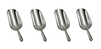 Winco (6 Pack) 5 Oz. Aluminum Multi-Purpose Scoop * Commercial Grade Quality *