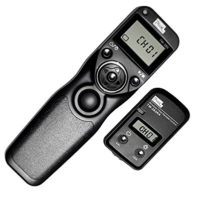PIXEL TW-283/DC0 LCD Wireless Shutter Release Timer Remote Control for Nikon D800, D810, D700