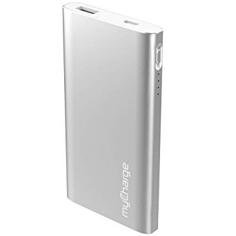 myCharge RazorPlus Portable Charger 4000mAh External Battery Pack Power Bank for USB Devices and Cell Phones (Apple iPhone Xs, XS Max, XR, X, 8, 7, 6, SE, 5, Samsung Galaxy, LG, Motorola, HTC, Nokia)
